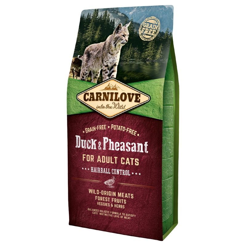 Carnilove Adult Hairball Control, canard & faisan