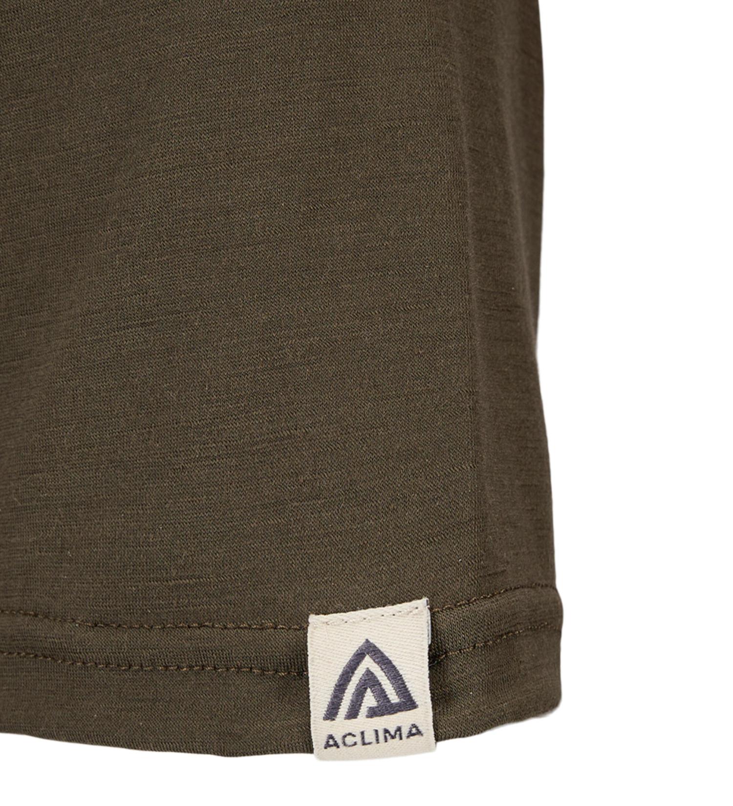 Aclima LightWool 140 Classic Tee Mountain Womens Tarmac