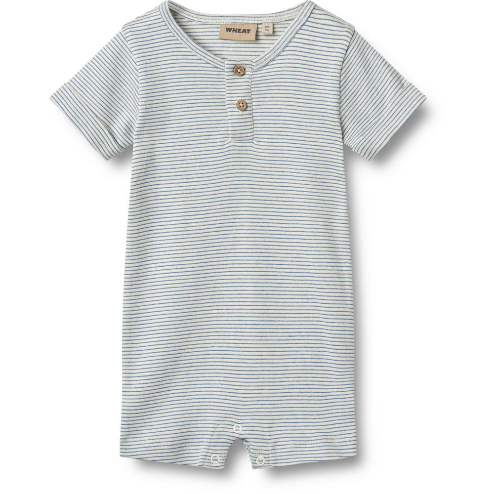 Køb Wheat Blue Stripe Sommerdragt S/S Alfred