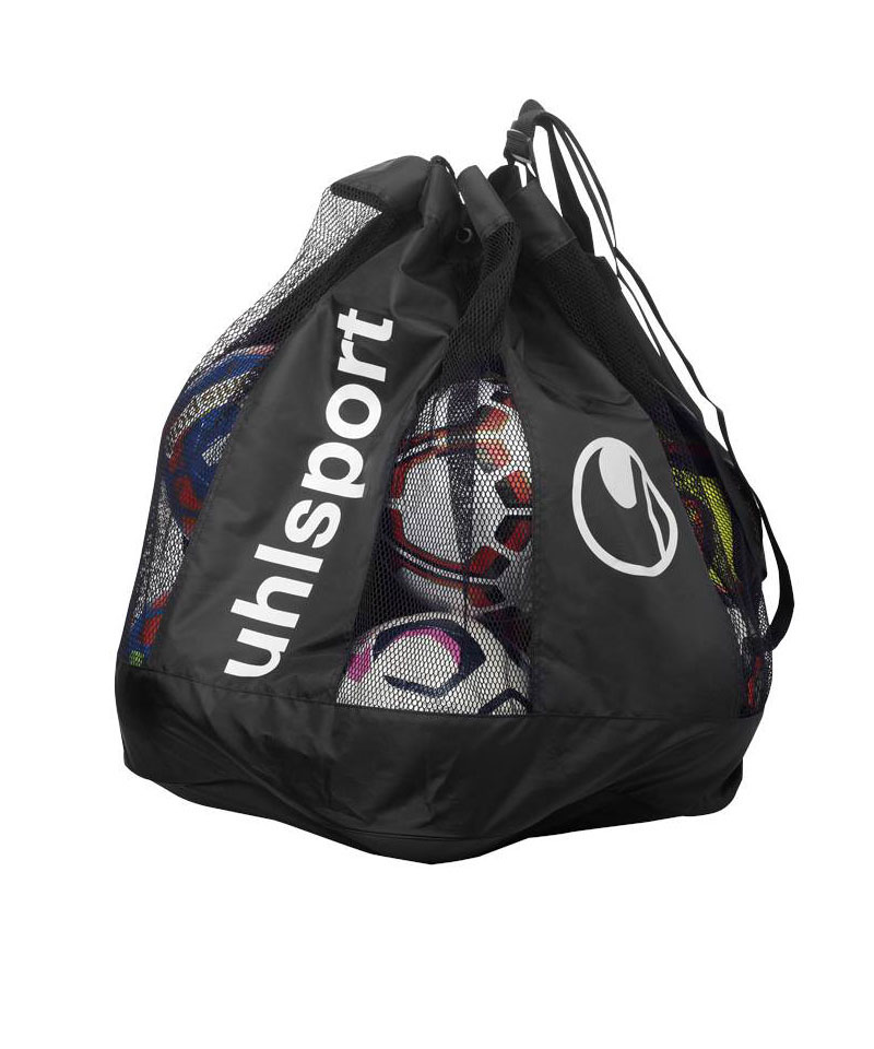 uhlsport Ballbag Balltasche 12 Bälle Schwarz F01