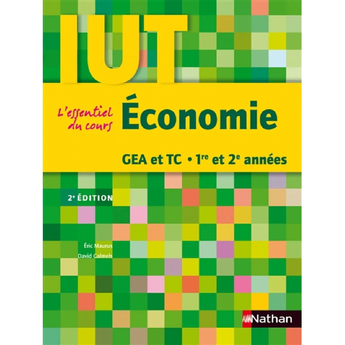 Economie, GEA et TC, 1re et 2e années · Occasion