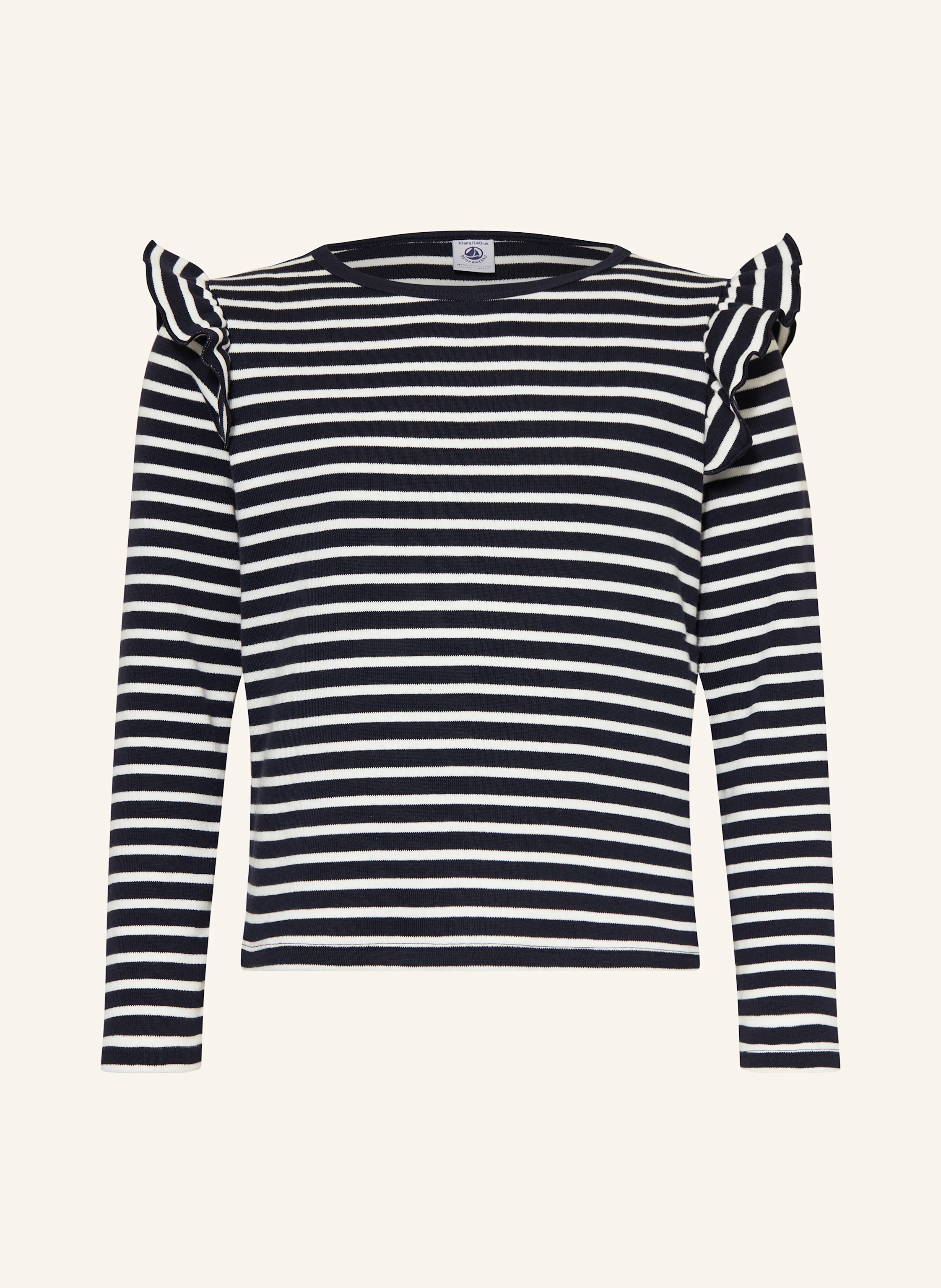 PETIT BATEAU Longsleeve mit Rüschen