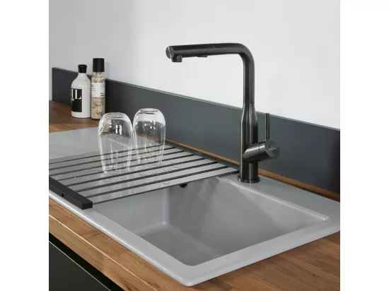 Robinet cuisine VILLEROY ET BOCH Subway Style Shower anthracite