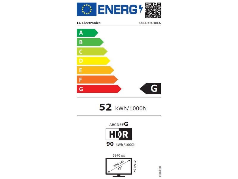 LG TV OLED 42C48 42