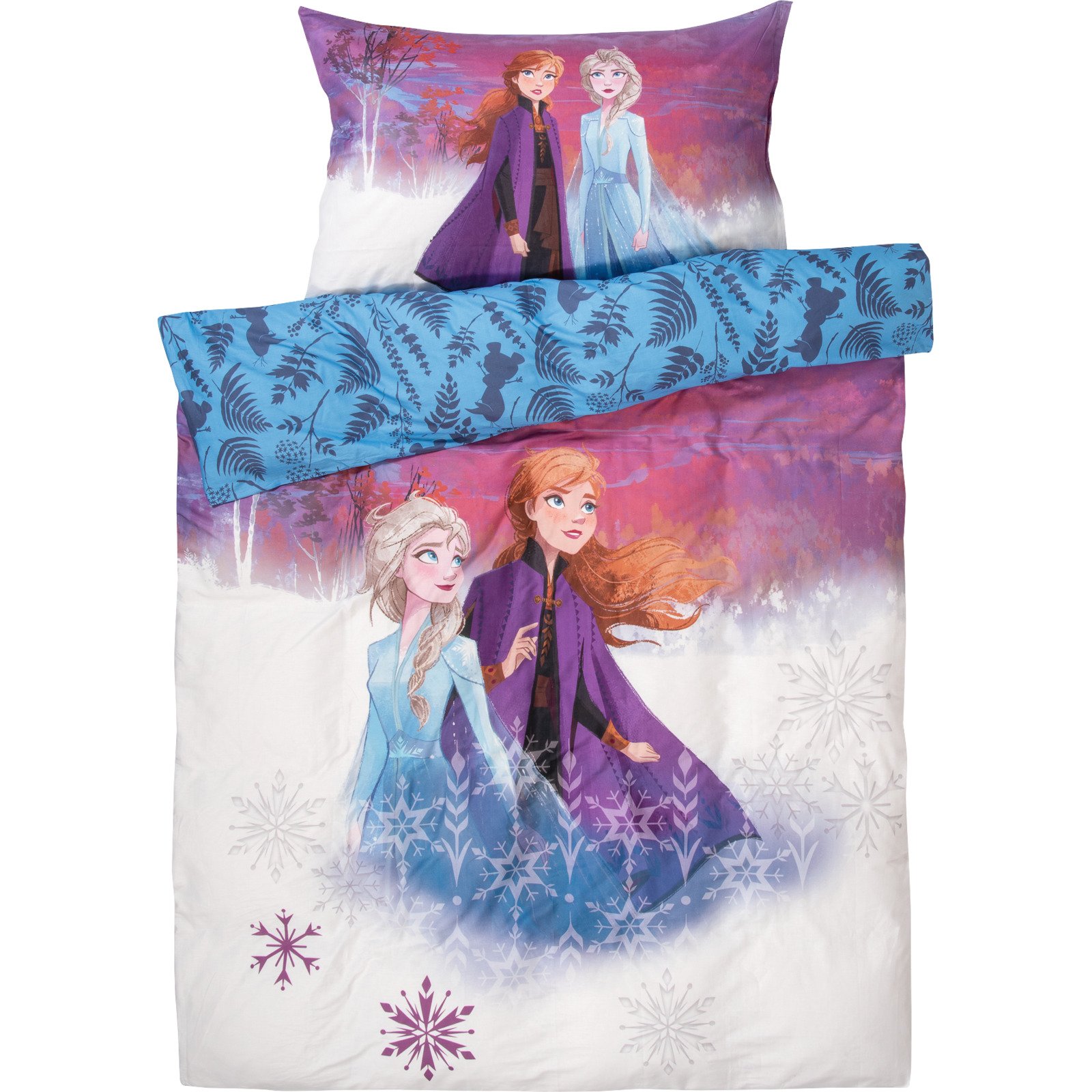 Bettwäsche Frozen mit Elsa und Anna