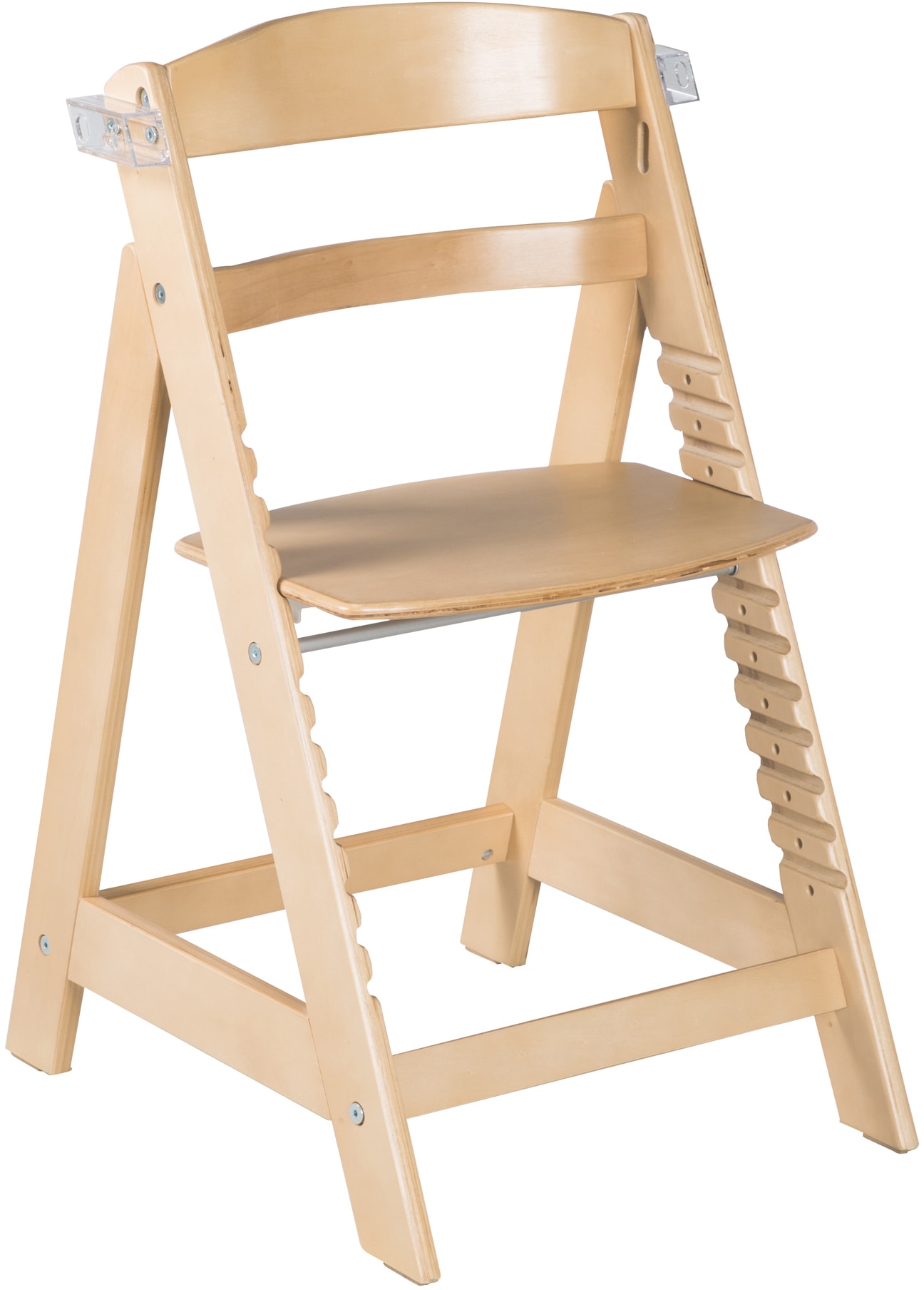 roba® Hochstuhl »Treppenhochstuhl Sit Up Click & Fun, natur« () aus Holz