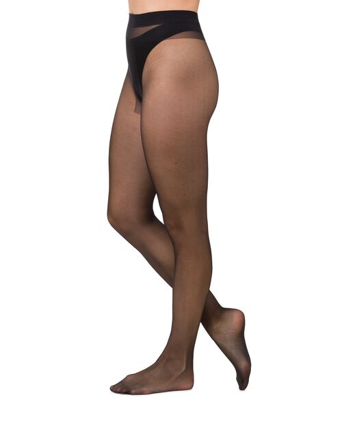 collant gloss invisible 20 deniers noir