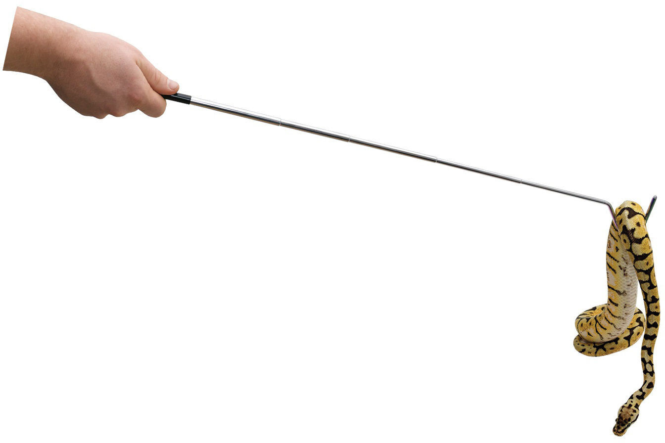 Zoo Med Verstelbare Slangenhaak 18-66cm | veiligheid