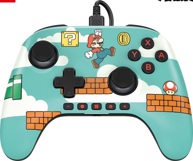 PowerA Switch 2 kablet gamepad (mario)