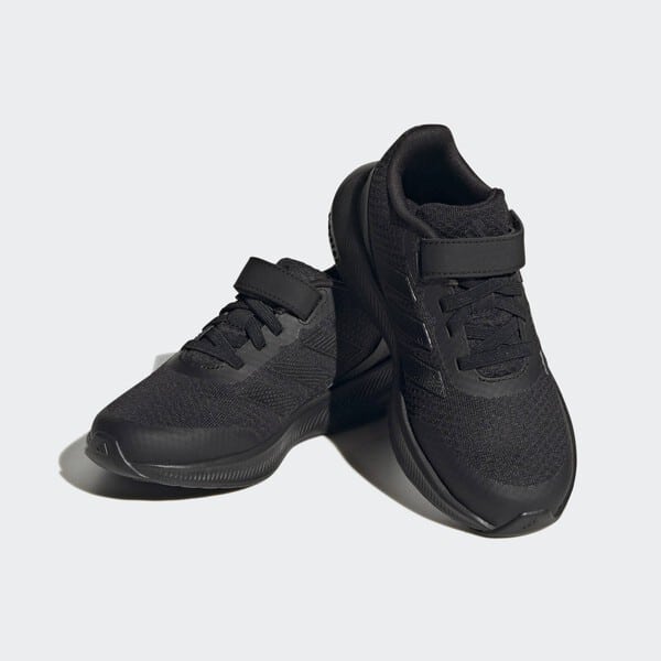 ADIDAS ORIGINALS CHAUSSURE À LACETS ÉLASTIQUES ET SCRATCH RUNFALCON 3.0