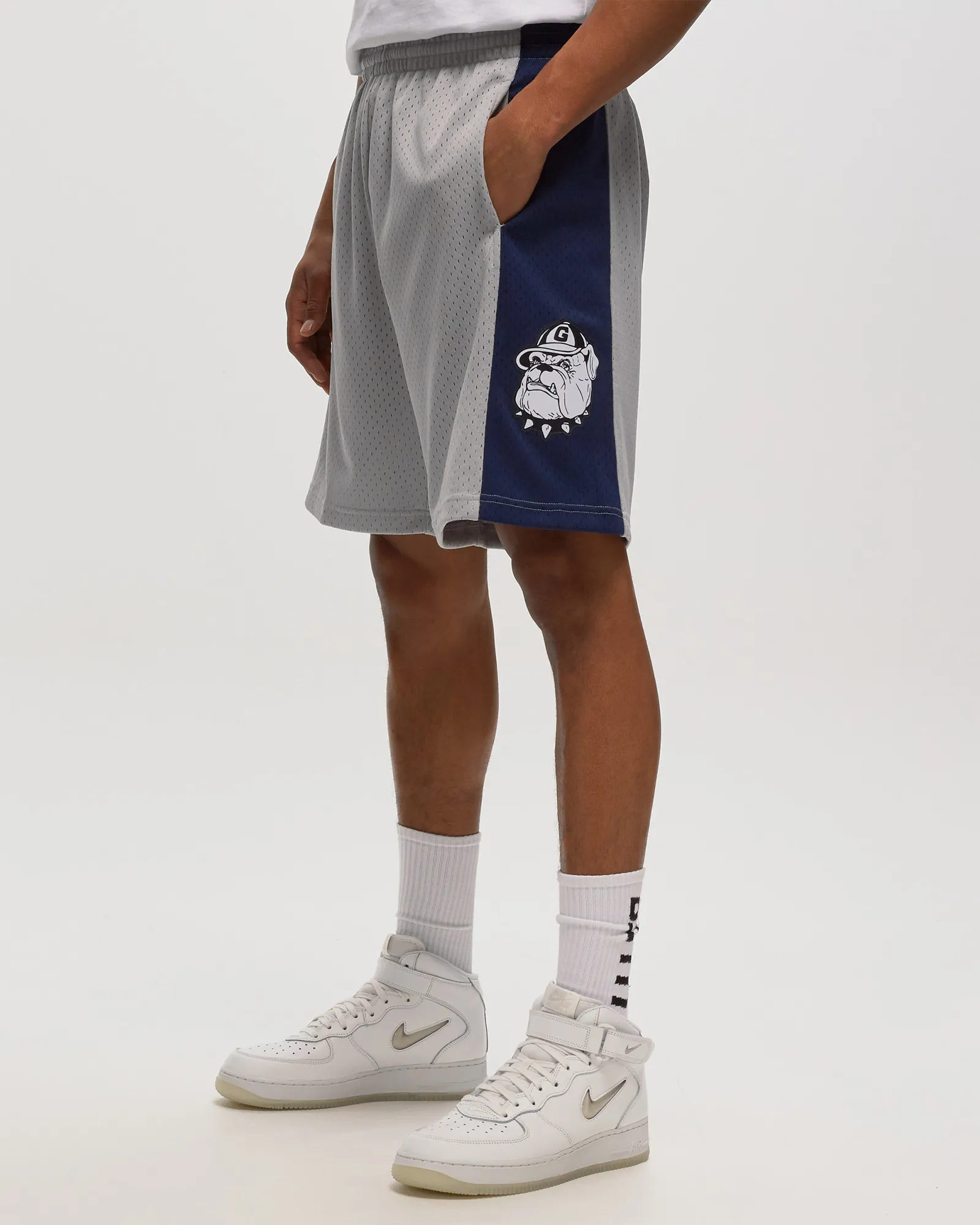 Mitchell & Ness NCAA LIGHT SHORTS GEORGETOWN 1990