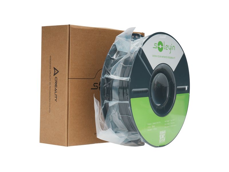 Creality Filament Soleyin Ultra-PLA Schwarz 1.75 mm 1.29 kg 1.75 mm PLA Filament