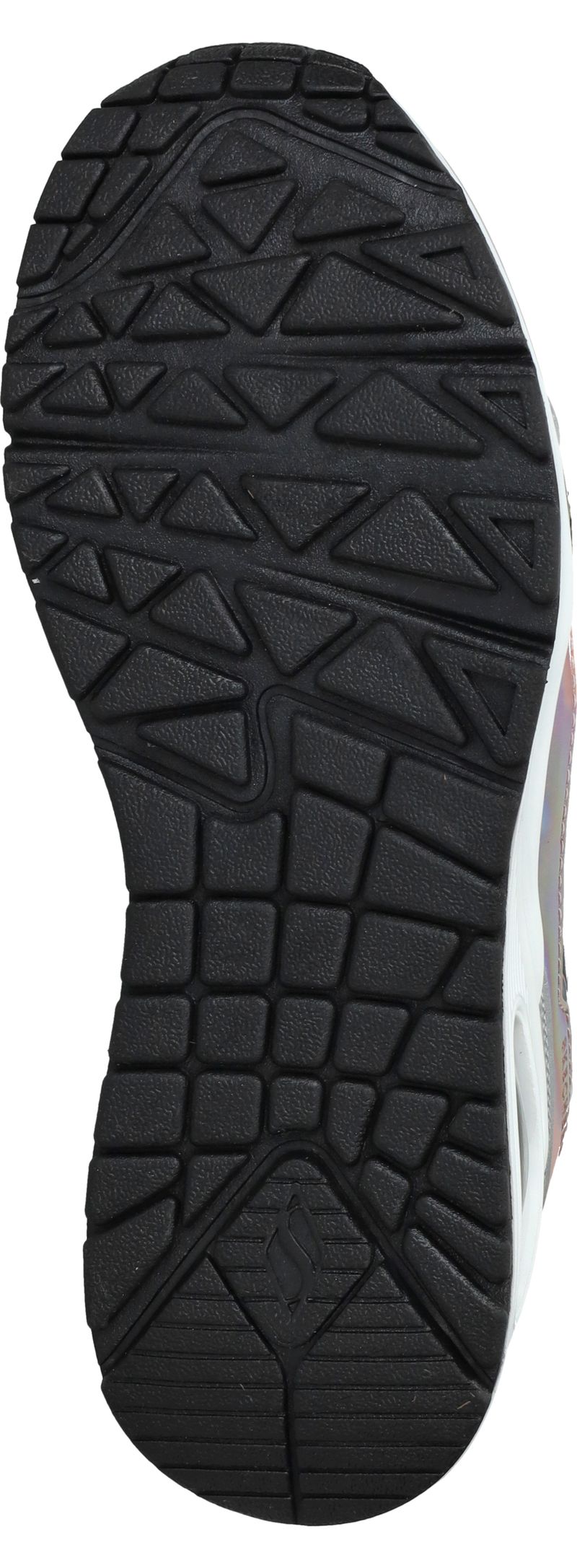 Skechers Uno Gen1 Platinum Flash Sneakers Zilver Meisjes