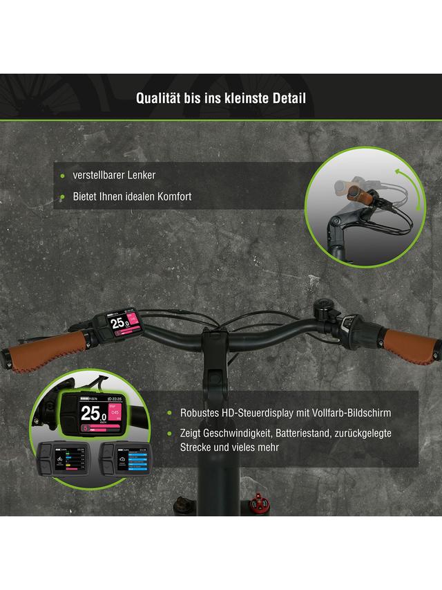Mobilität der Zukunft E-Fahrrad X7