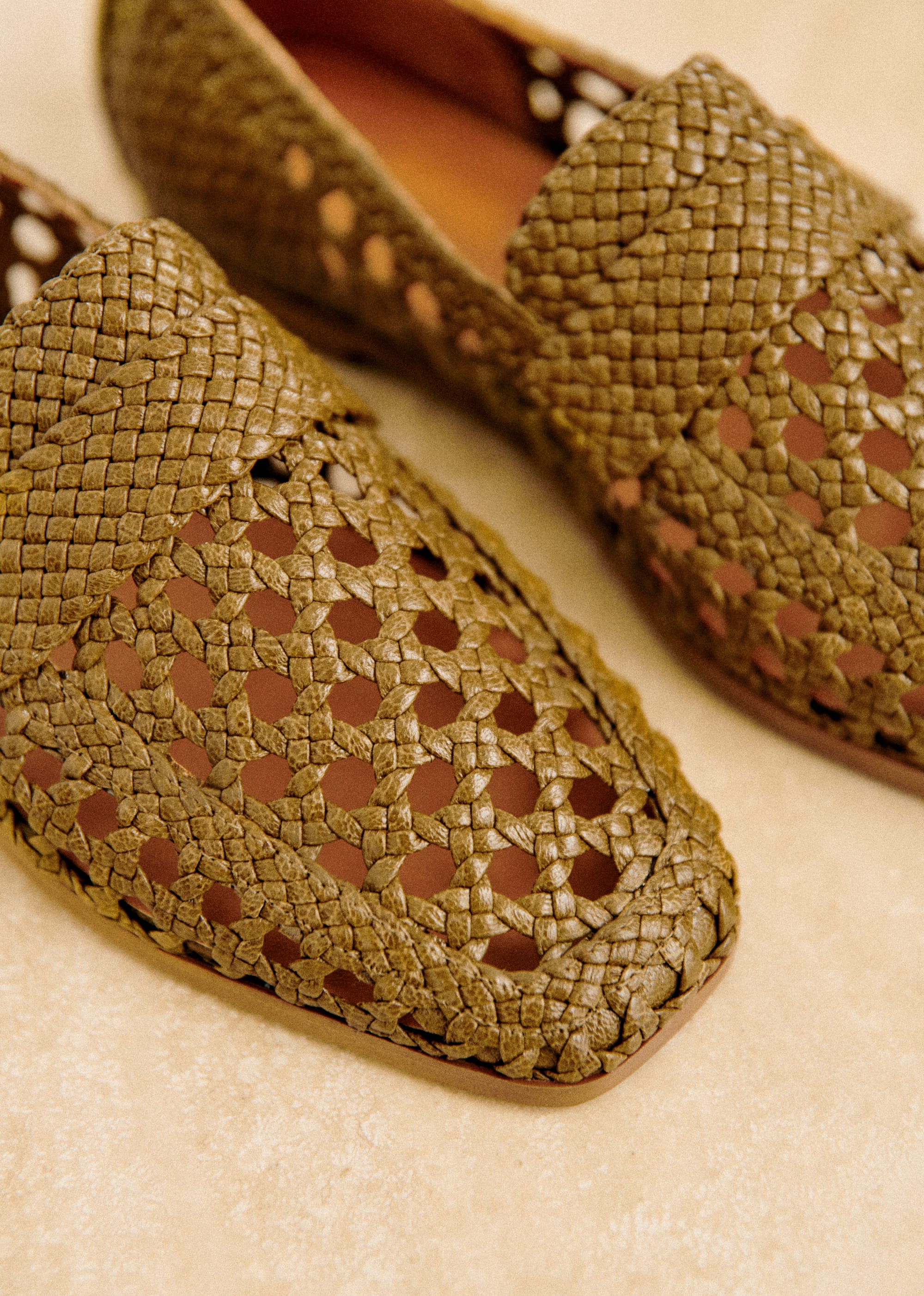 Mocassins Naomi - Kaki Lisse - SOULIERS/SOULIERS Mocassins 5906286