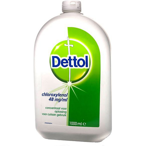 Désinfectant Chloroxylenol 48 mg/ml Dettol - bidon 1 L
