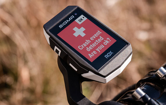 Sigma Sport ROX 11.1 EVO Top Mount GPS Fietscomputer Met Hartslagband Zwart