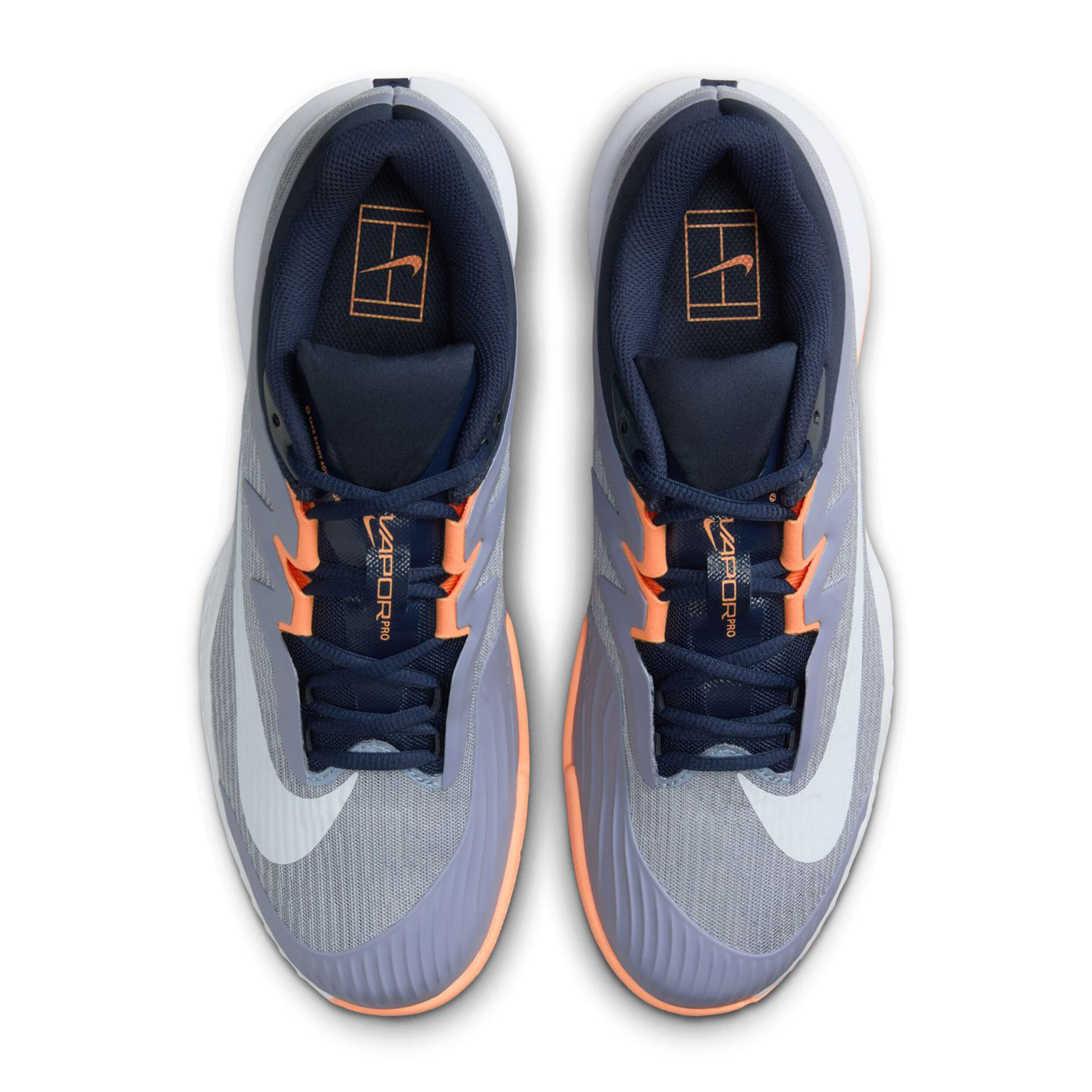 Nike Vapor Pro 3 Chaussure Terre Battue Hommes - Bleu Gris, Bleu Foncé