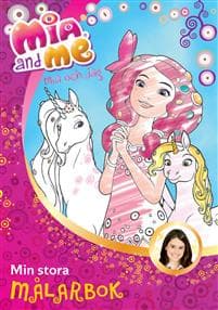 Mia and me - Min stora målarbok