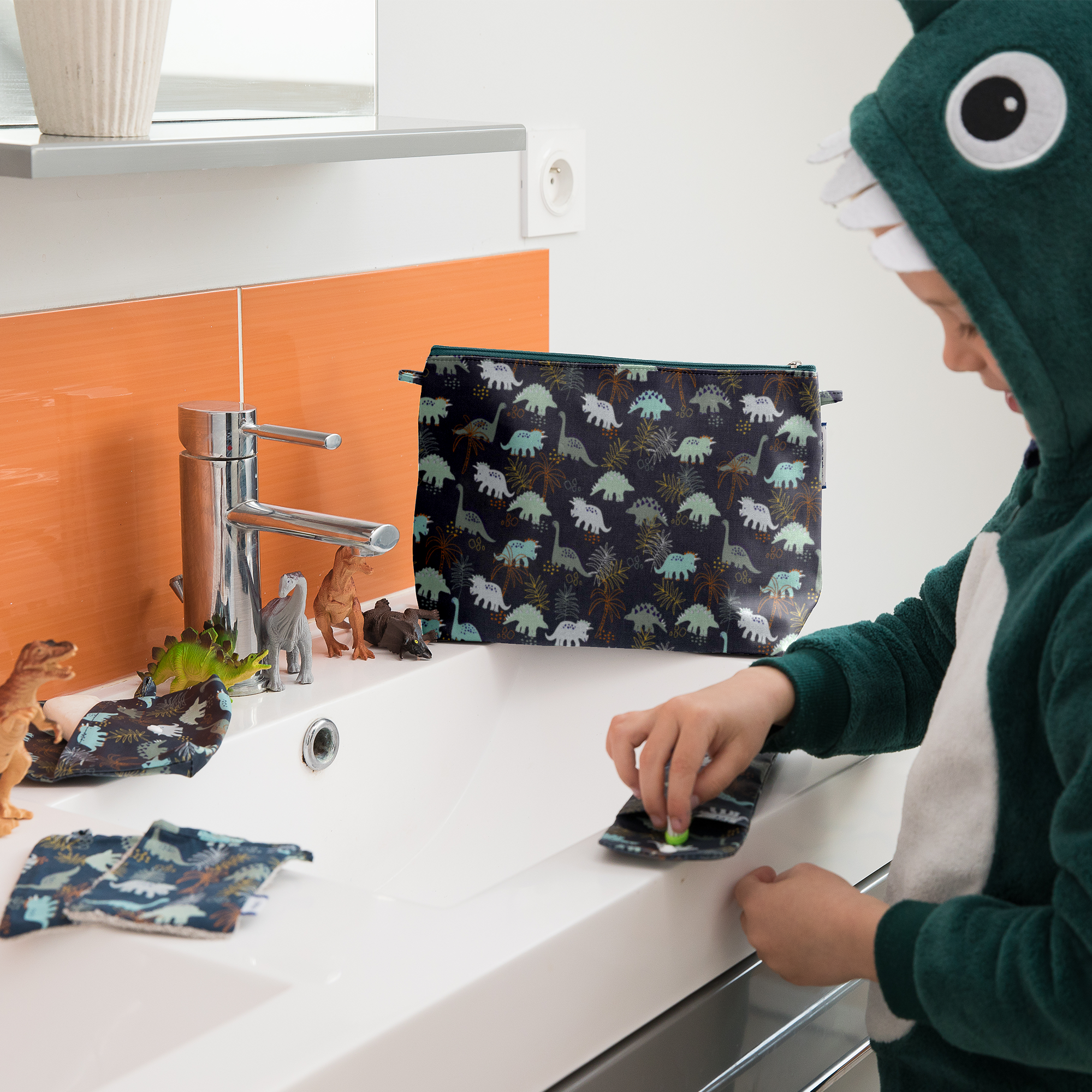 Trousse De Toilette Jurassic Dino Marine