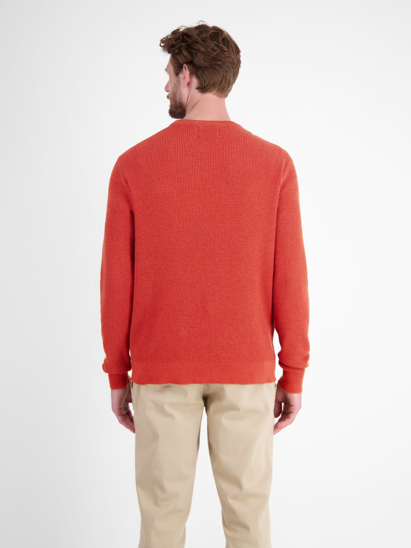 Herren Strickpullover in Strukturqualität