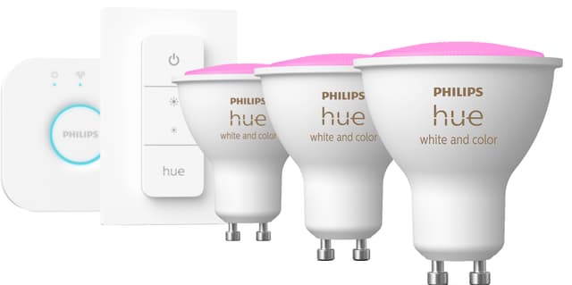 Philips Hue WCA 4,3W GU10 Bridge-sæt