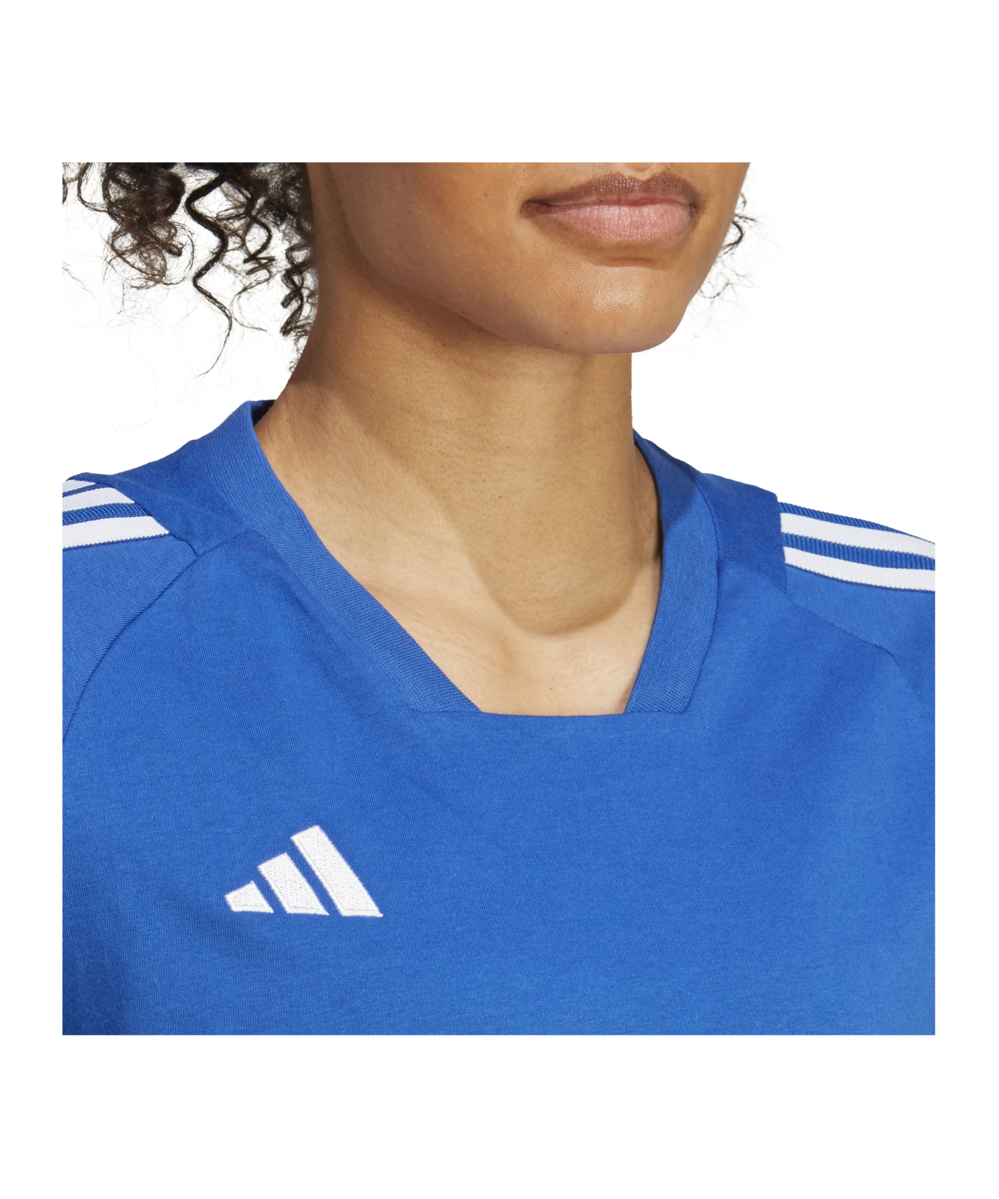 adidas Tiro 23 Competition T-Shirt Damen Blau