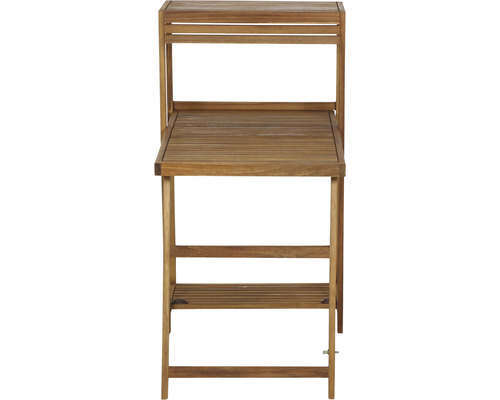 Siena Garden 2-zits balkonset bestaande uit: 2 stoelen, tafel, naturel hout