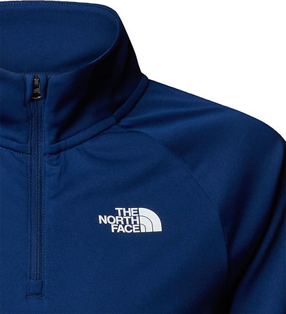 The North Face Bluse m. Reißverschluss - Never Stop - Estate Blu