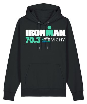 Sweat à Capuche Ironman 70.3 Vichy Noir