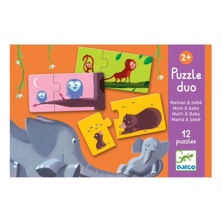 Djeco Puzzle Duo maman et bébé