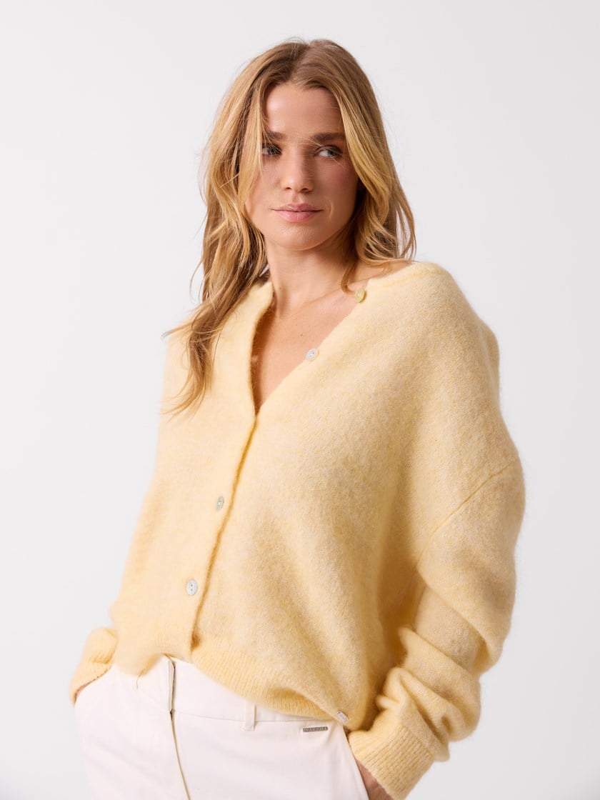 Adele cardigan Italian Straw