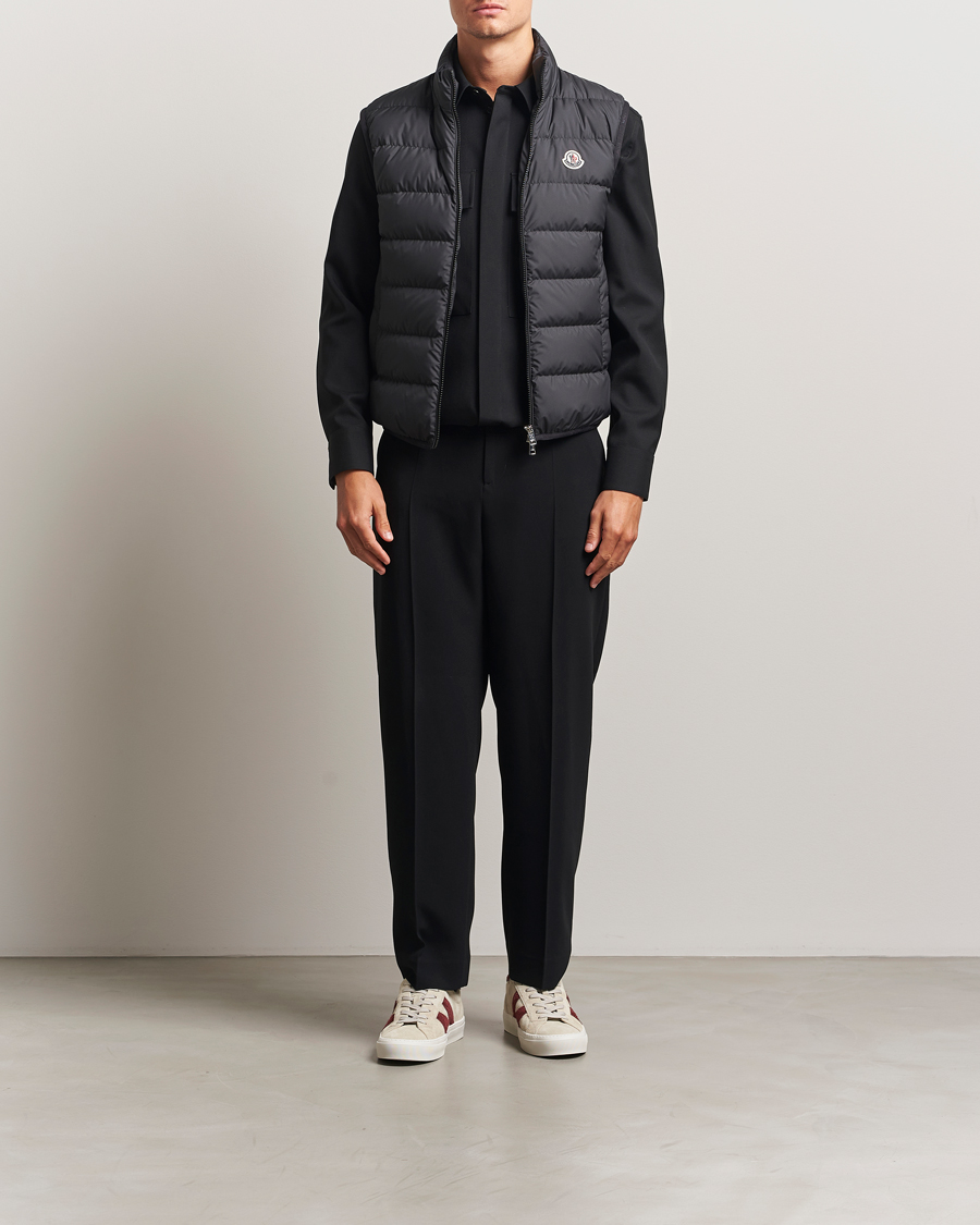 Moncler Contrin Down Vest Black