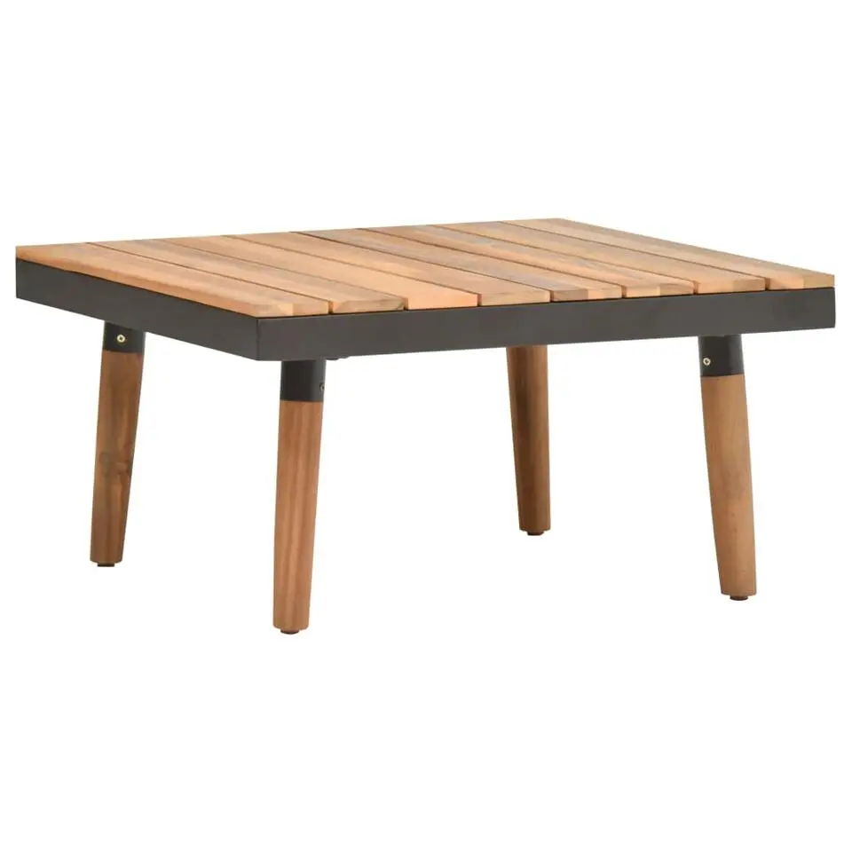 vidaXL - Tuinset - Grijs - Hout