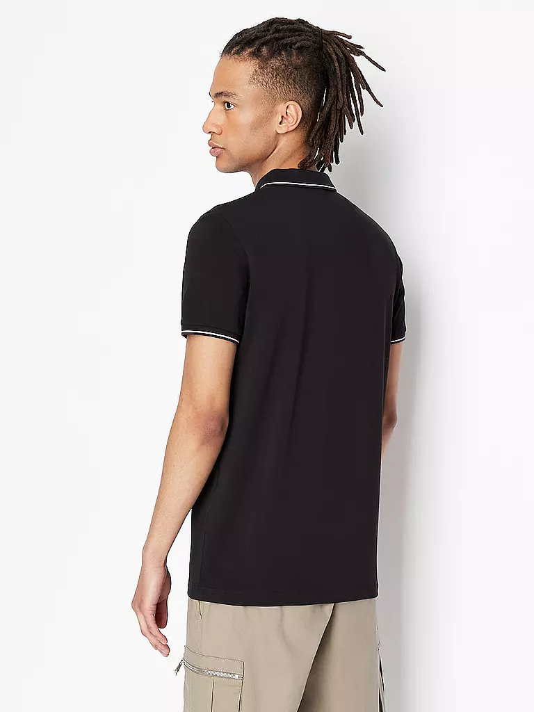 ARMANI EXCHANGE Poloshirt  schwarz