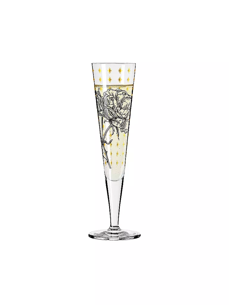 RITZENHOFF Champagnerglas Goldnacht Champus #30 Lisa Hofgärtner 2023 gold