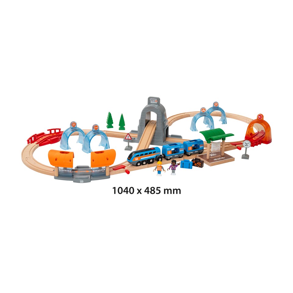 BRIO - Smart Tech Lyd action tunnel rejsesæt (33972)