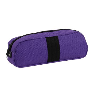 Trousse rectangulaire Stripe - 1 compartiment - 5 coloris disponibles - Viquel