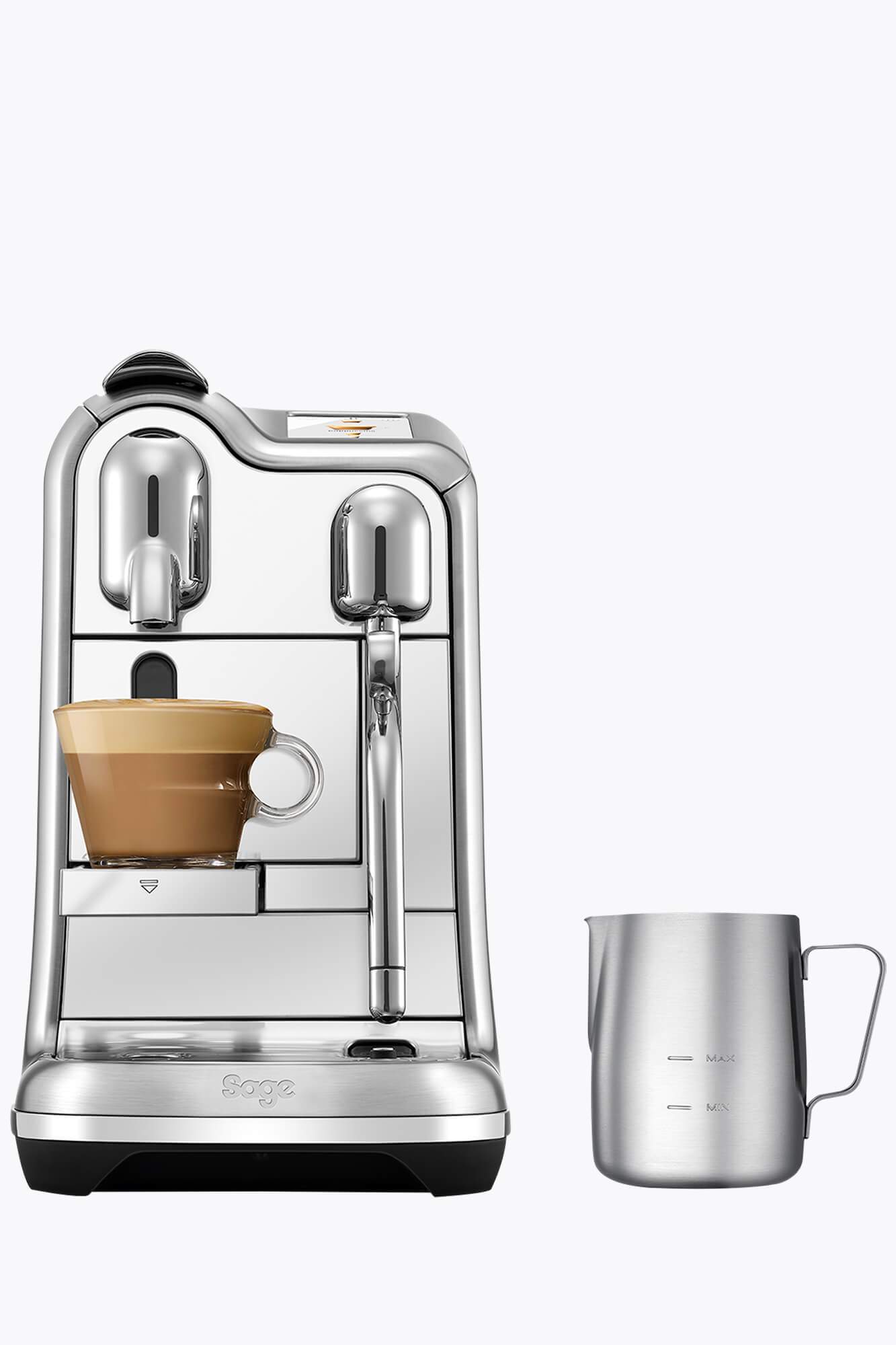 Sage the Creatista Pro™ Nespresso Kapselmaschine, Edelstahl