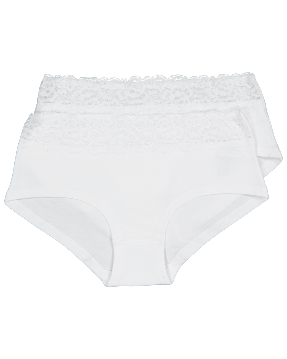 Linda Dames hipster  2-Pack Wit kopen? Goed en goedkoop