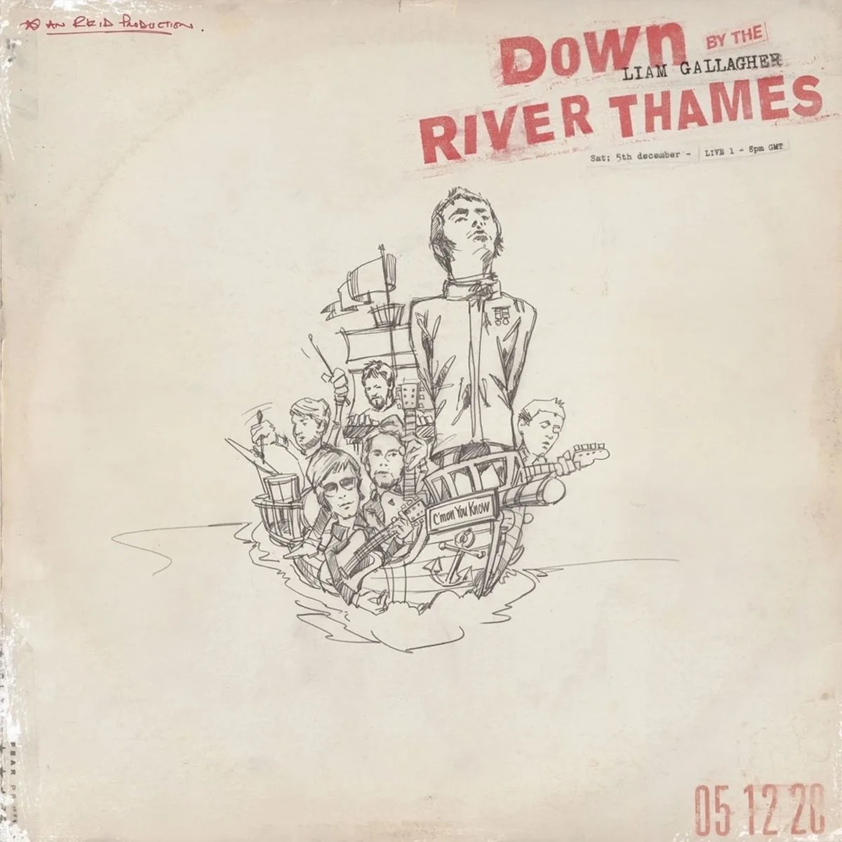 Liam Gallagher - Down By The River Thames Disques vinyle Pop Rock