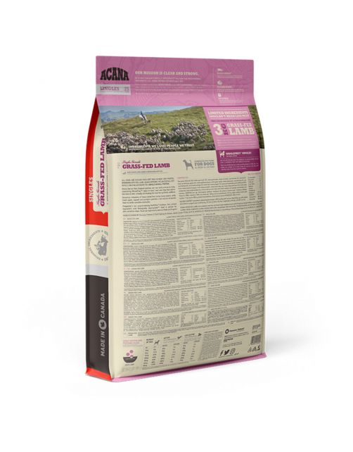 Acana Singles Grass-Fed Lamb Lam&Appel - Hondenvoer