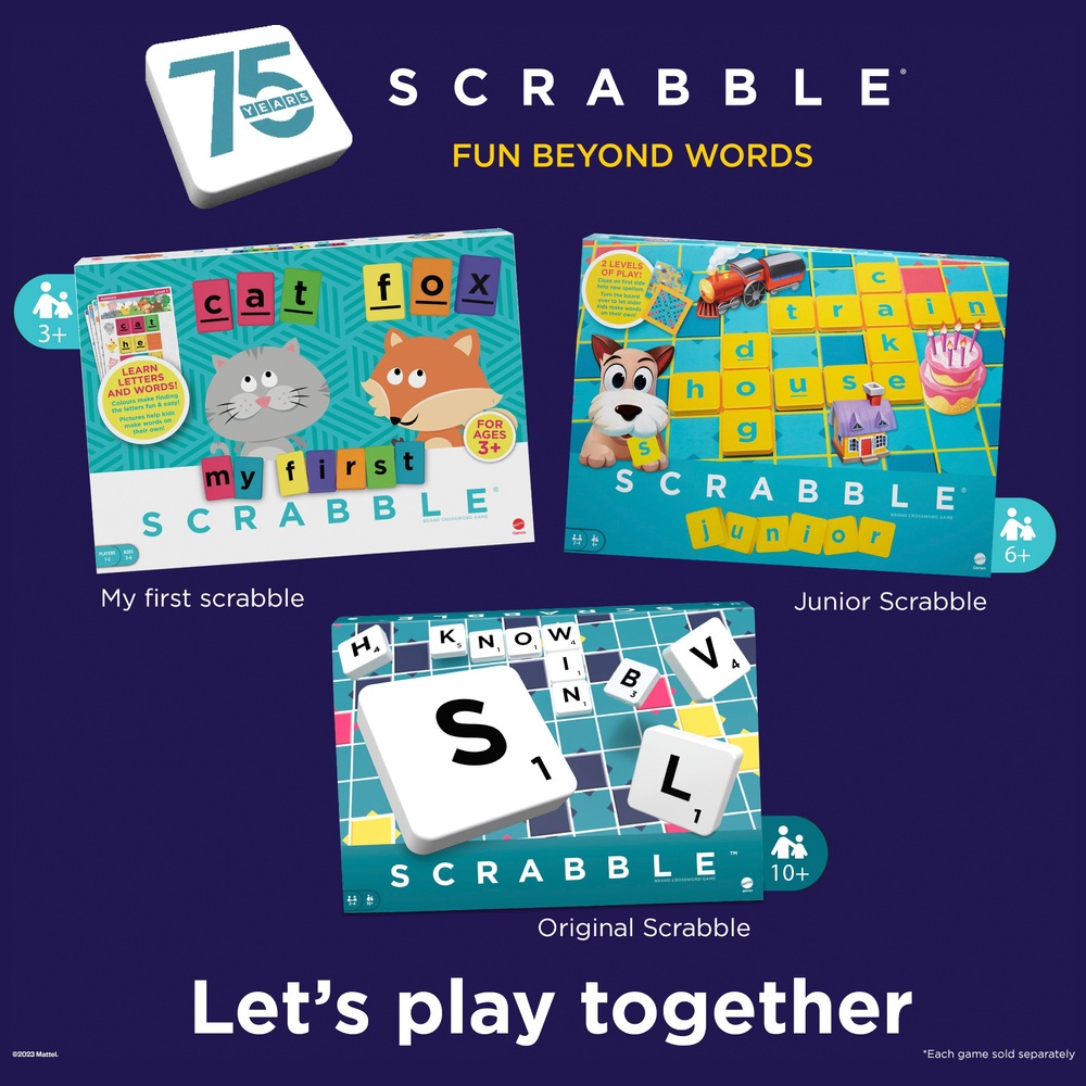 Das Original-Scrabble-Wortspiel