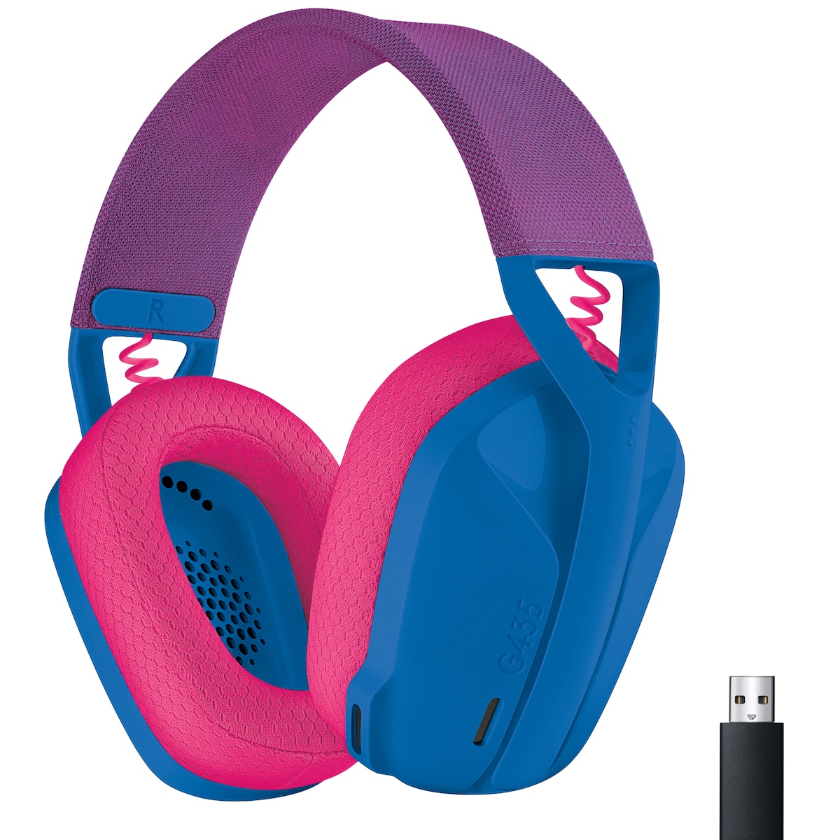 Logitech G435 gaming headset (blå)