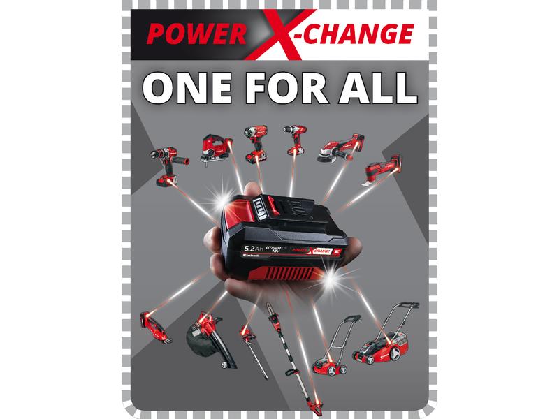 Einhell Akku-Lampe TC-CL 18/1800 Li Solo LED Kraftvolle LED-Handleuchte