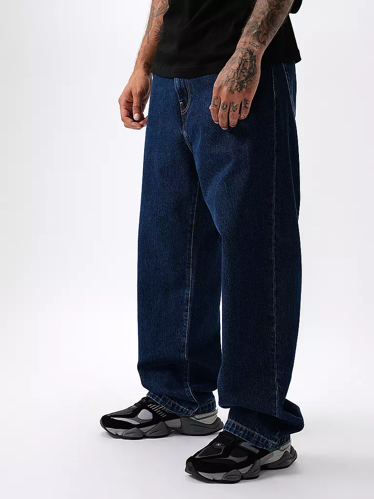 CARHARTT WIP Jeans Loose Tapered Fit LANDON blau
