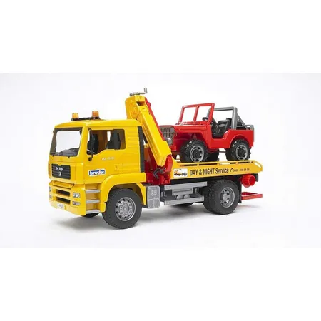 BRUDER® 2750 Abschlepp-LKW mit Geländewagen