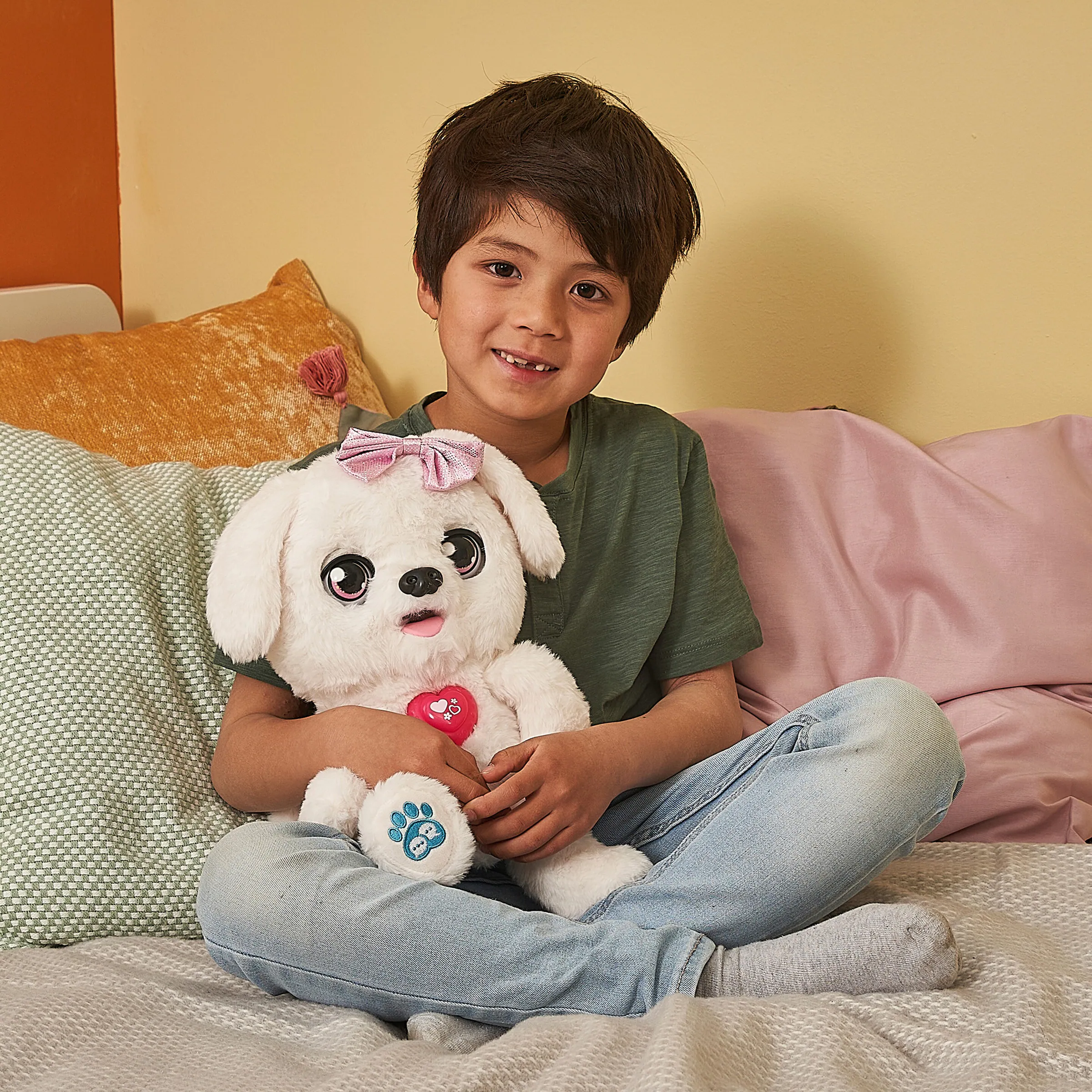 Vtech - KIDITRONICS Kuscheltier Schlecki, das Kuschel-Hündchen