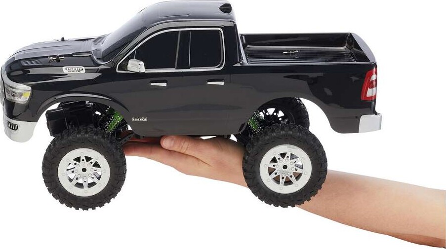 Dodge Ram 1500 Laramie Fjernstyret Bil - 1:10 - Revell Control - Sort