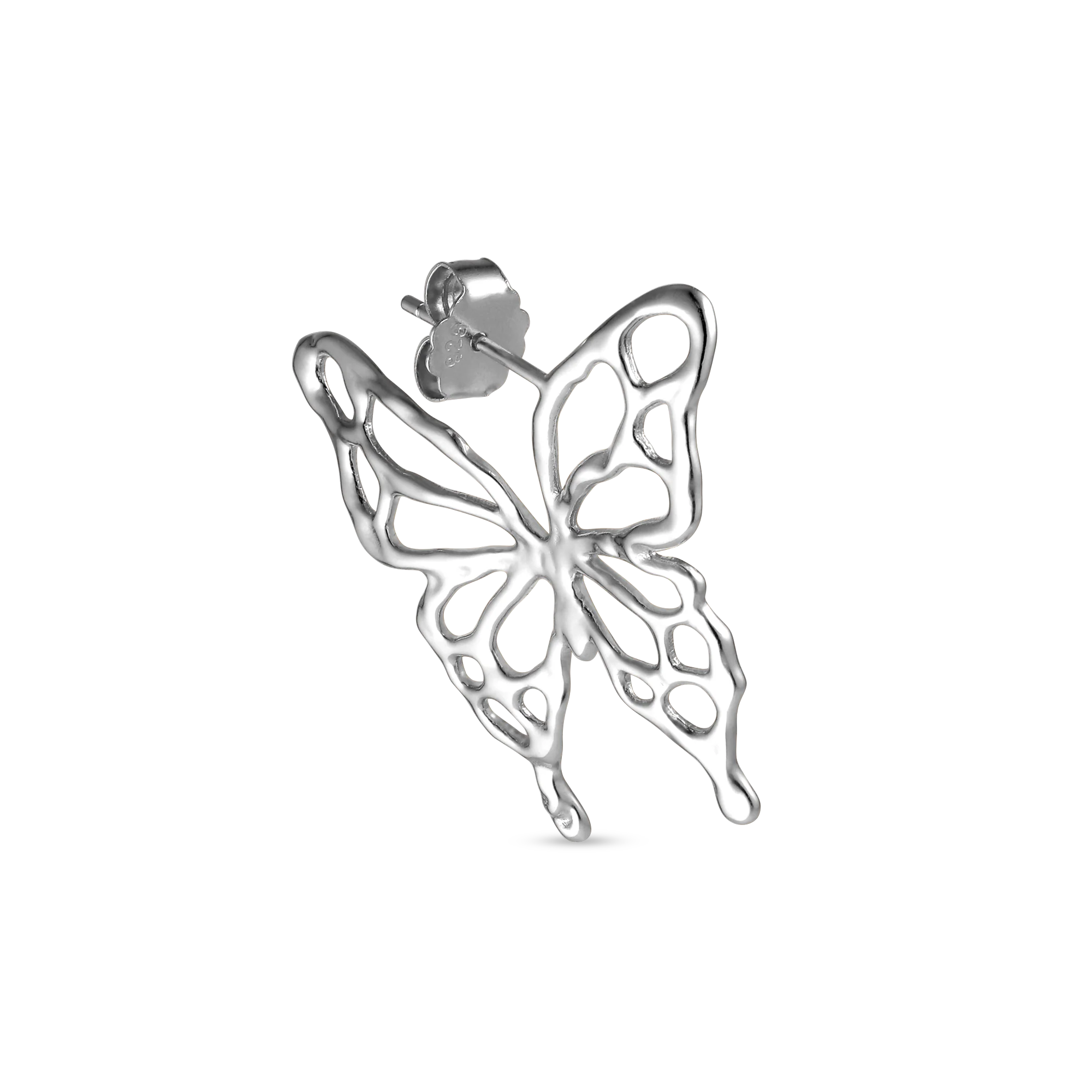 Jane Kønig  Butterfly ørering - sølv